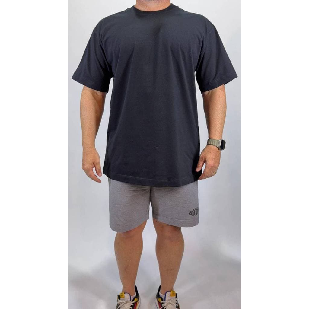 Camiseta Oversized Masculina Premium 180g 100% Algodão Streetwear Camisa Larga
