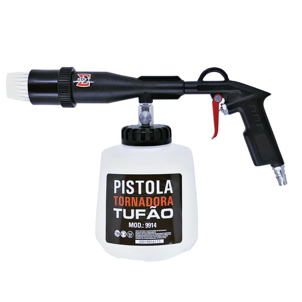 PISTOLA TORNADOR DE LIMPEZA TUFÃO PNEUMÁTICA- SGT 9914