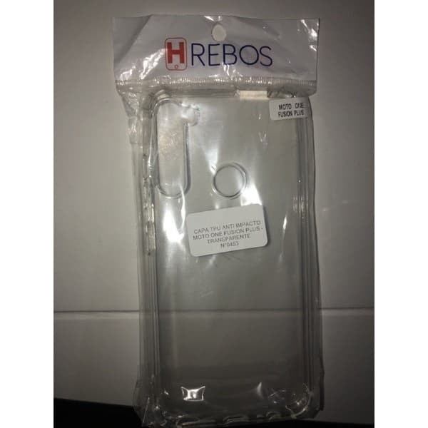 Capa TPU Anti Impacto Moto One Fusion Plus Transparente Capinha Case Motorola