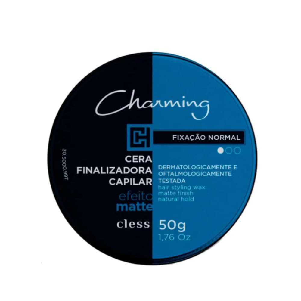 Cera Finalizadora Capilar Charming Fixação Normal Efeito Matte 50g