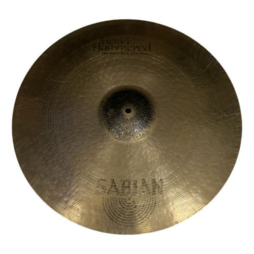 Prato Sabian Raw Bel Dry Ride 21 HH Signature Martelado a Mão Foto Original do Produto