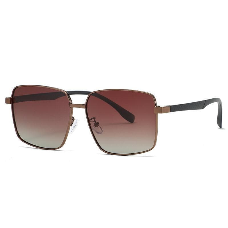 Óculos de Sol Retrô Quadrados Oversized para Homens e Mulheres, Óculos Vintage, Óculos de Moda com Proteção UV400