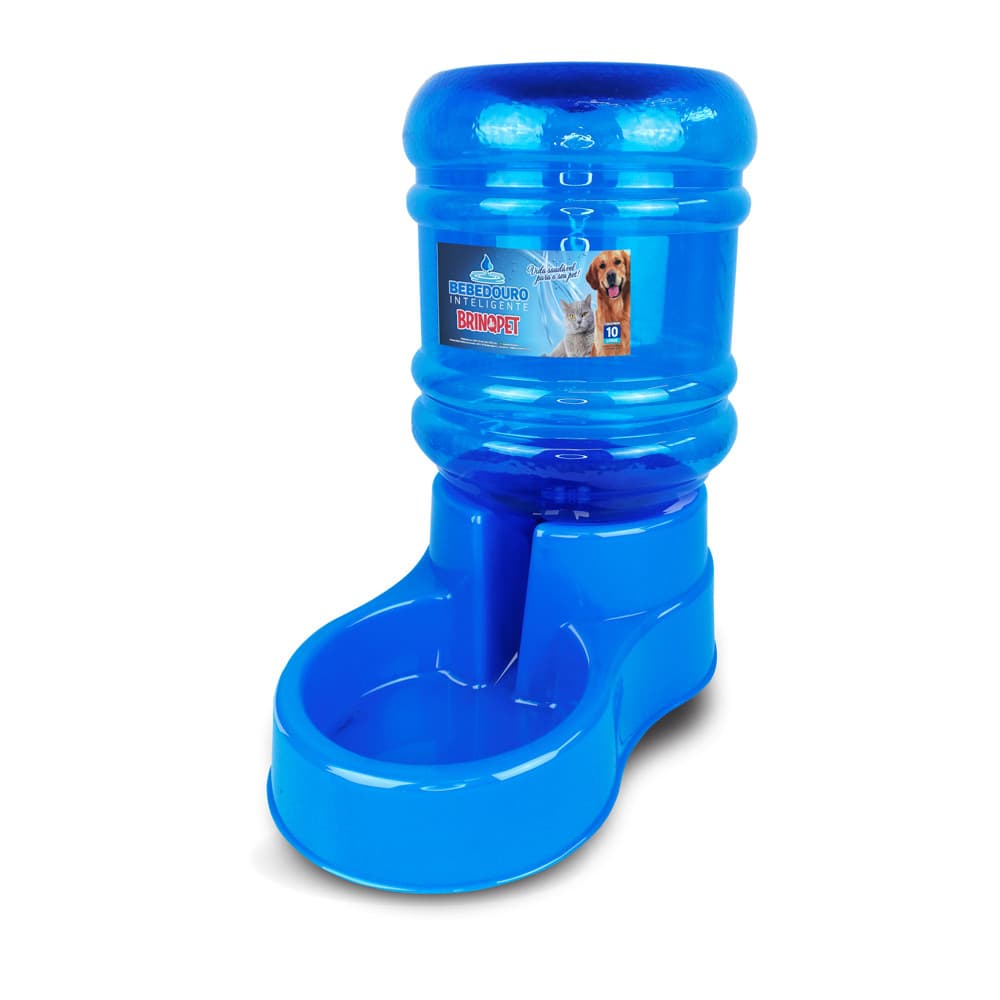 Bebedouro Automático BrinqPet com Galão 10L para Cães Grande Porte
