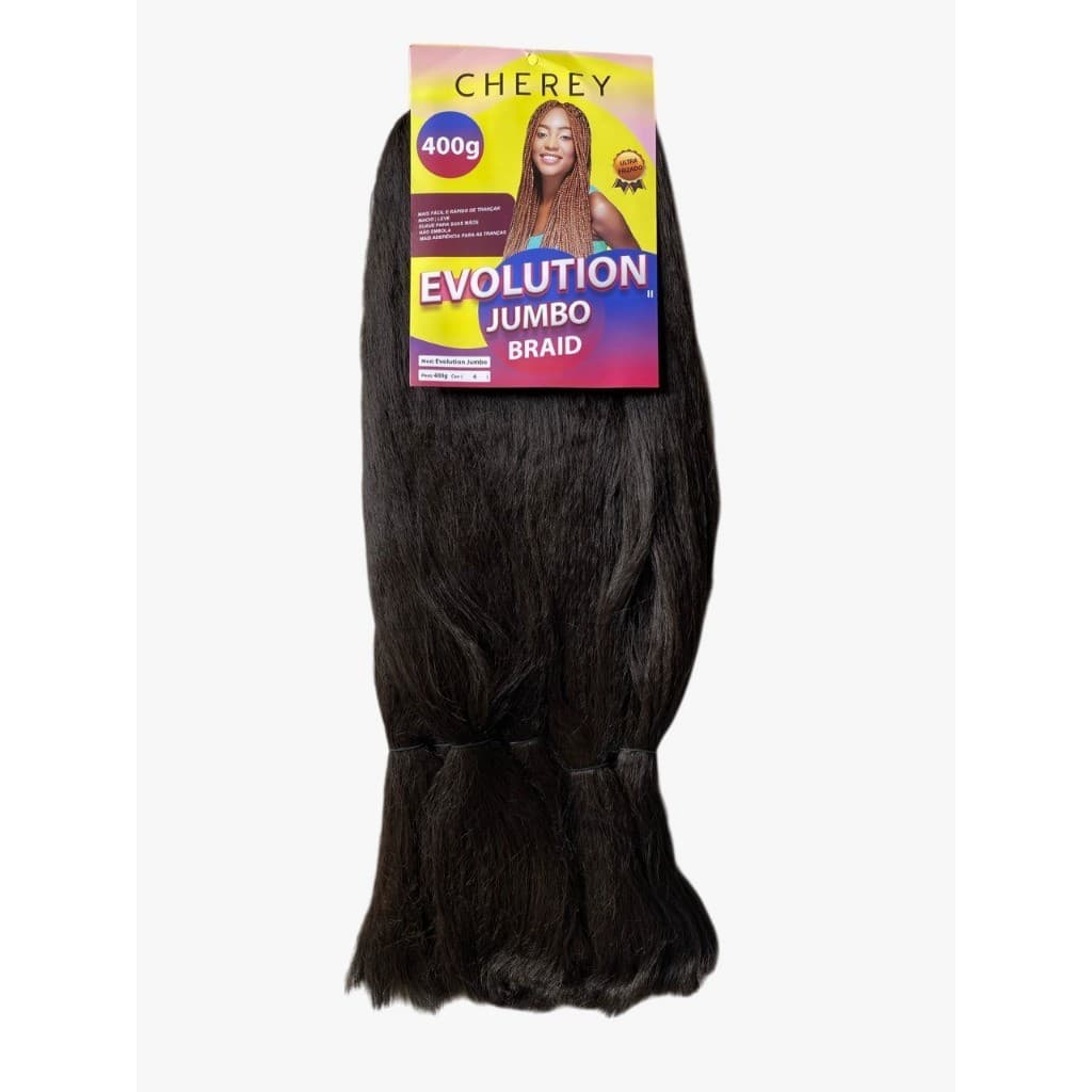 Cabelo Jumbo  X Jumbão Para Tranças 400g Cor 4 Castanho Médio