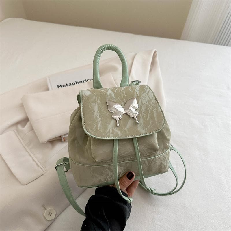 Super quente saco senhoras 2025 novo estilo All-Match moda luz luxo mochila nicho Design High-End pequena mochila