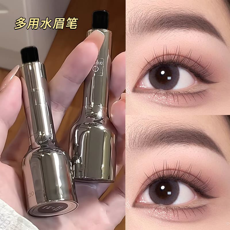 Tintura creme de sobrancelha cor clara feminino High-End sensação sobrancelha Multi-uso água sobrancelha lápis linha fin