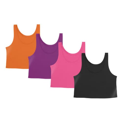 Kit 4 Cropped Regata Cavado Dry Fit Proteção Solar Feminino