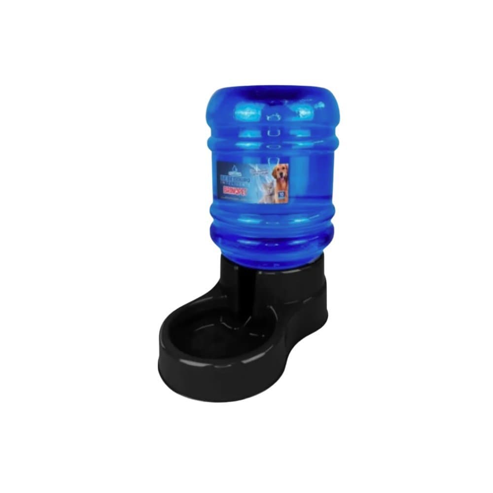 Bebedouro Automático Pet 10 Litros Gigante Cães E Gatos Brinqpet - PRETO