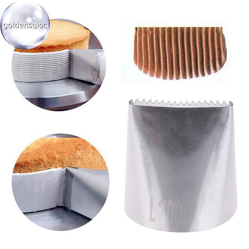 Bico Grande Dourado Para Confeiteiro , Ponta Decoração De Bolo , Ferramentas Fondant , De Aço Pt