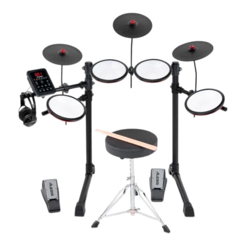 Bateria Eletronica Alesis Turbo Max 7 Peças
