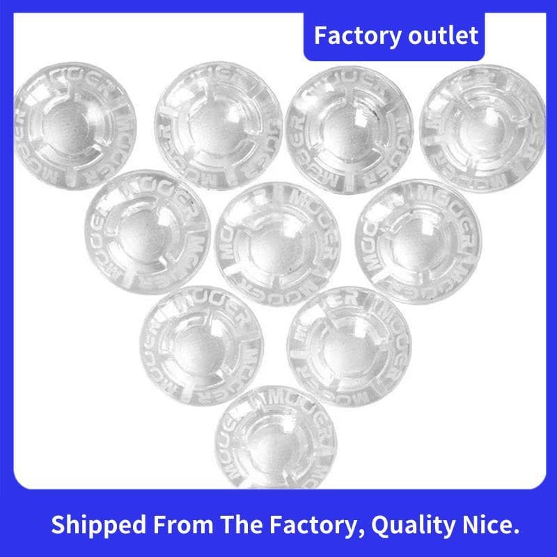 10 Pçs Salas Footswitch Toppers Pedal De Guitarra Doces Pára-Choques Efeitos Elétrica Acessórios Protetor