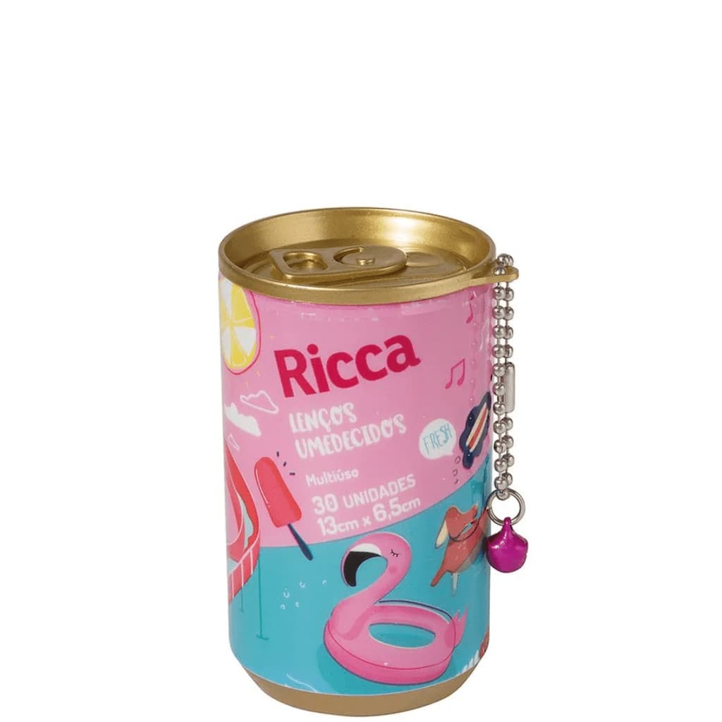 Ricca - Lenço Umidecido Antisséptico 30uni.