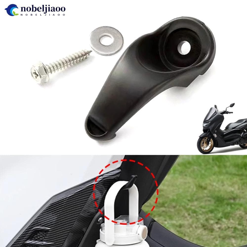 NOBELJIAOO Gancho Para Bagagem De Motocicleta Bolsa Cabide Suporte Capacete YAMAHA XMAX 400 300 250 125 NMAX 125 155 NVX