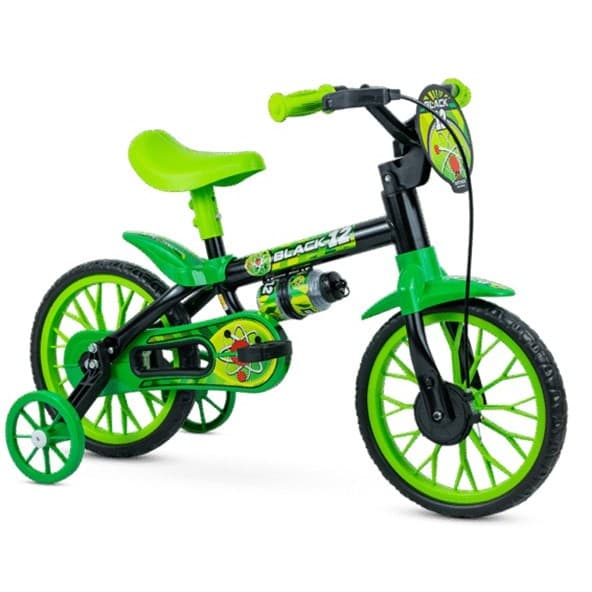 Bicicleta Aro 12 Black - Nathor
