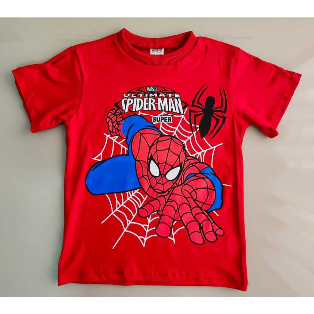 Camisetas Infantil 100% Algodão 30.1 Personagens Super Heróis Camisa Blusa