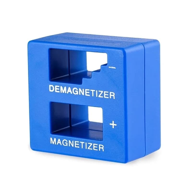 Magnetizador E Desmagnetizador De Precisão Azul , Para Chave De Fenda , Magnetização Rápida 2 Em 1 Desmagnetização