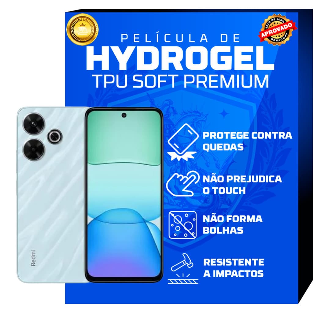 Película de Hidrogel Anti-Impacto para Celular Positivo – Todos os Modelos