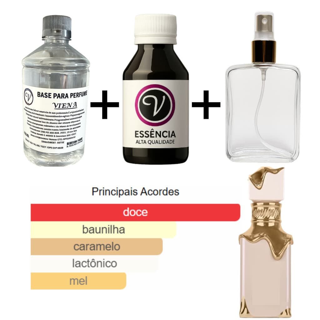 Kit para Perfumista Completo Iniciante ECLER - Essência Óleo