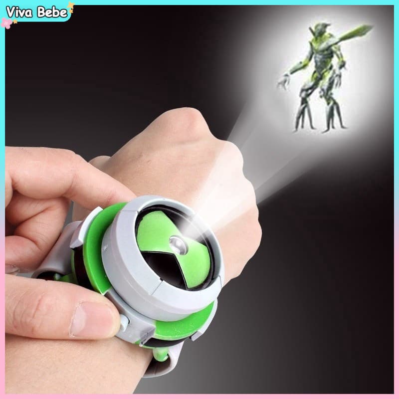 Brinquedo de Relógio Projetor Estilo Omnitrix Ultimate Ben 10 para Crianças