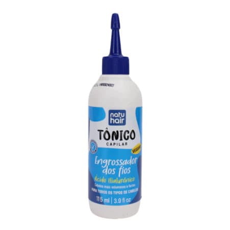 Tônico Capilar Engrossador dos Fios Ácido Hialurônico NatuHair 115ml