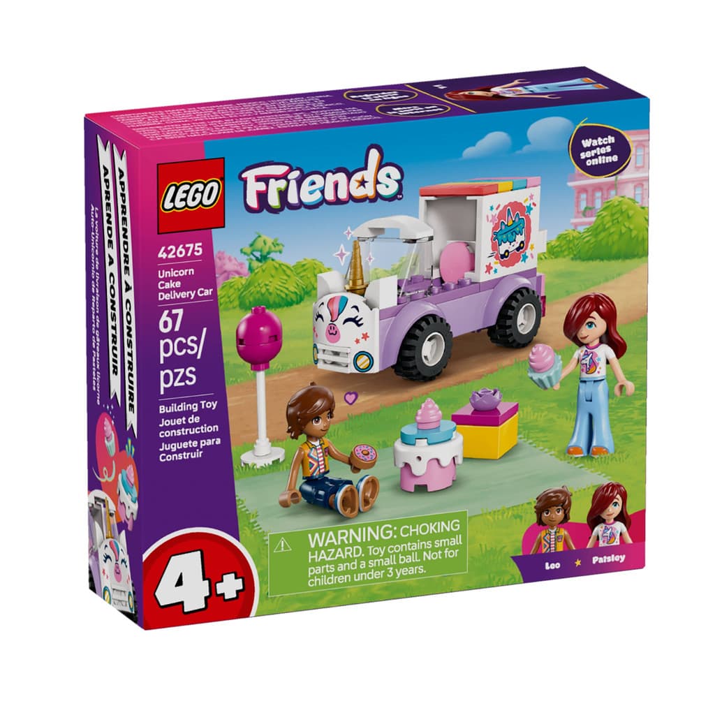 Lego Friends 42675 - Carro De Entrega De Bolo De Unicórnio