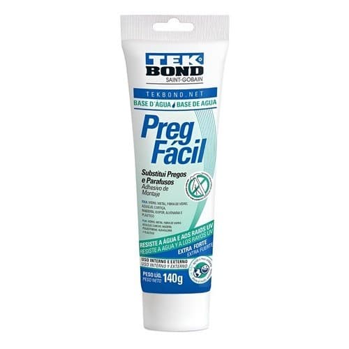 Tek Bond Cola Multiuso Preg Fácil Base D'agua 140gr