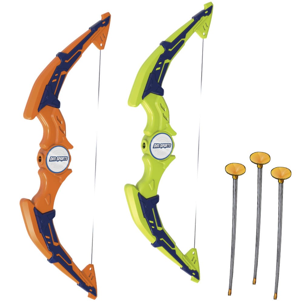 Brinquedo Arco e Flecha Pequeno Arqueiro Com Ventosa Gruda Dm Sport