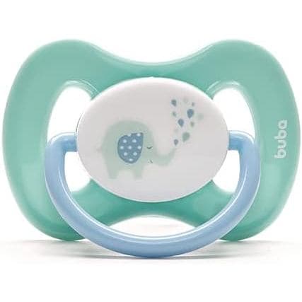 Chupeta Comfort Noturna Elefantinho 6-18 meses - Azul - Buba