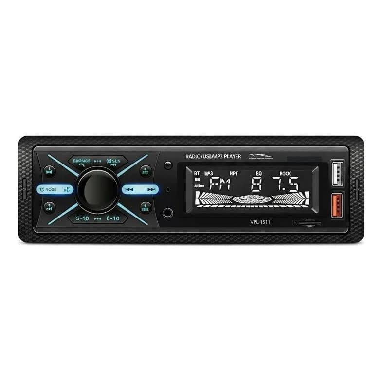 Radio Automotivo Bluetooth Usb Sd Aux Fm Moderno 4x60w