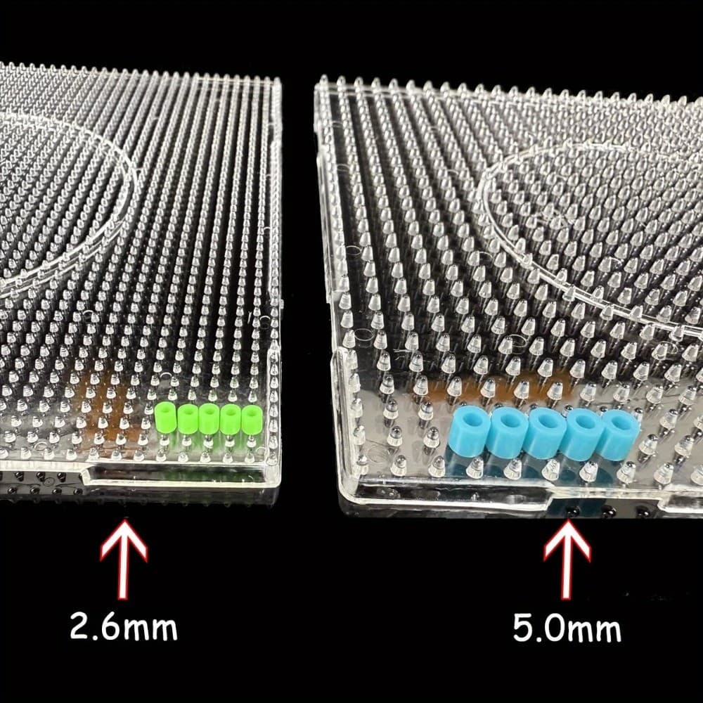 4/6/9 Pçs Contas 2.6mm Grande Pegboards Placa Para Perler Ferramenta Fusível Quadrado Quebra-Cabeça Modelo Brinquedos Ed