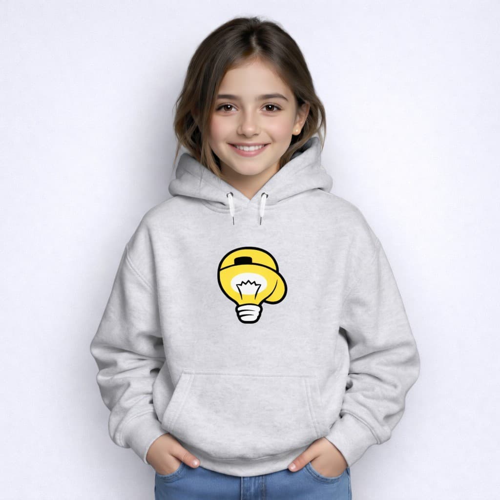 Blusa Moletom Infantil Canguru Capuz Inverno Leo zin Youtuber Novidade Envio 24h