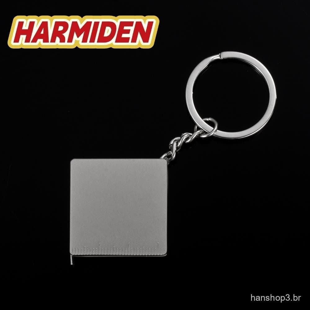 Chaveiro De Régua Retrátil MIOSHOP MINI Ferramentas De Medição De Aço Inoxidável