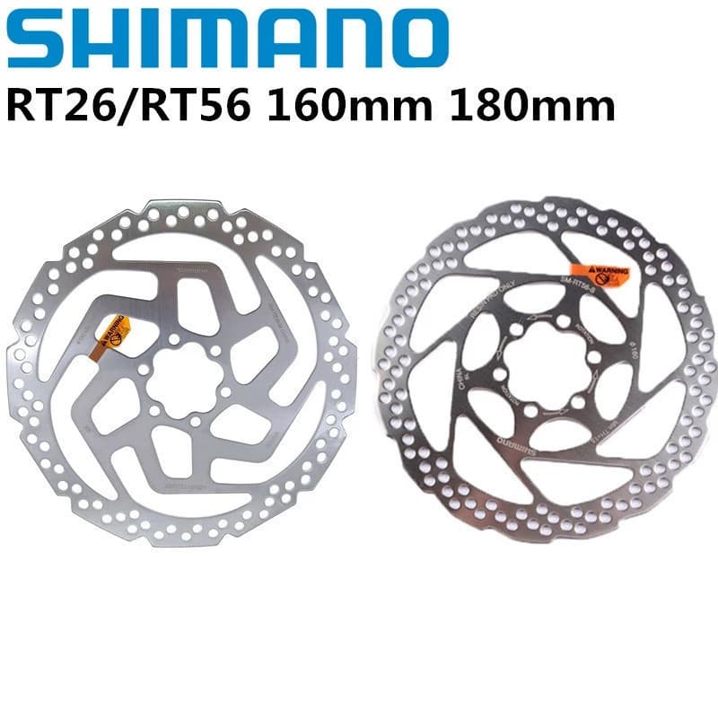 Disko De Freio Shimano Deore RT56 RT26 160mm 180mm 6 Parafuso Mountain Bike Bicicleta Rotor SM-RT56 M6000 MTB 160M