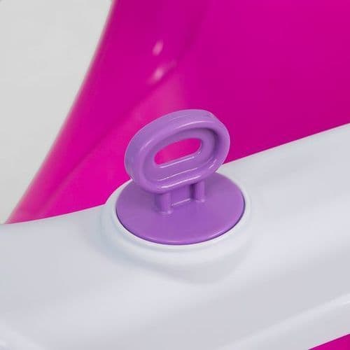 Triciclo Rosa Infantil Passeio Empurrador Conforto Seguro Meninas