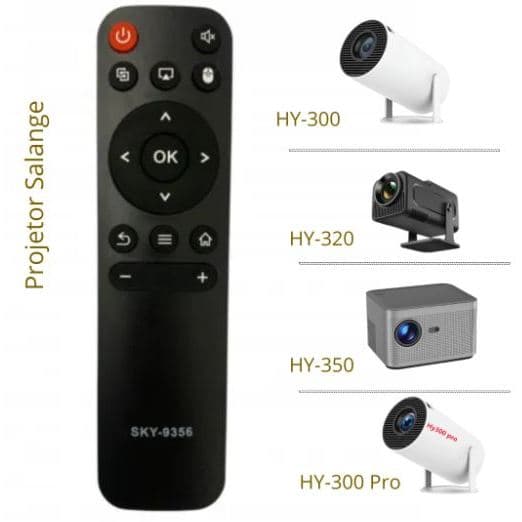 Controle Remoto Para Projetor Salange HY-300 HY-320 HY-350