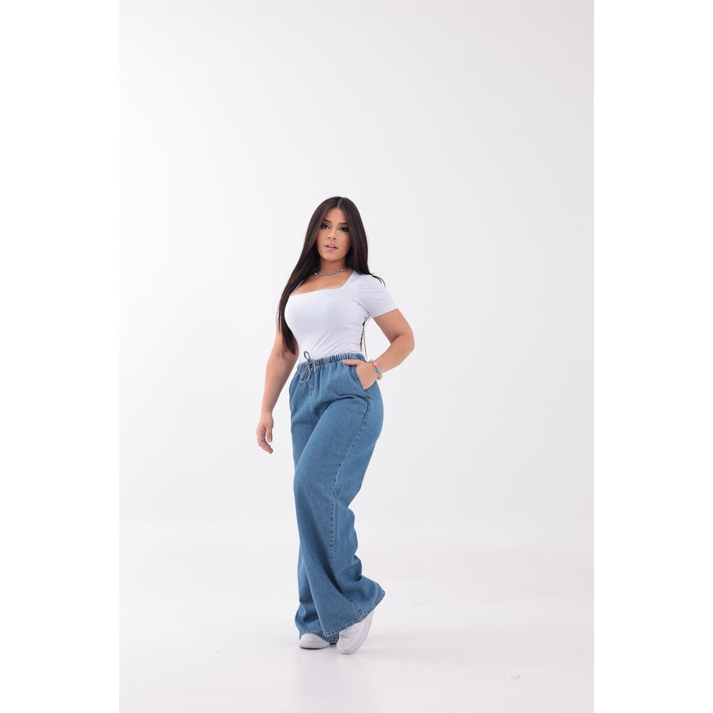 Calça Feminina Wide Leg com Cordão Cambos