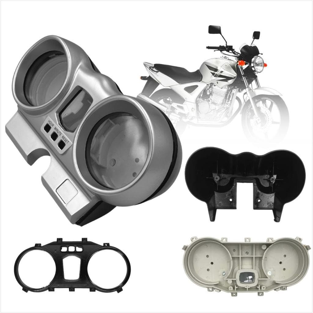 Carcaça Superior Lente Inferior Painel 4 Peças Honda Cbx Twister 250 2001 2002 2003 2004 2005 2006 2007 2008 Completo
