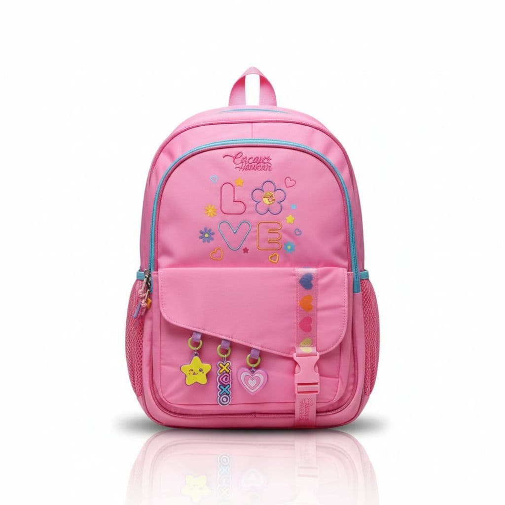 Mochila Cacau Haxkar Oficial Clio Style Original Escolar