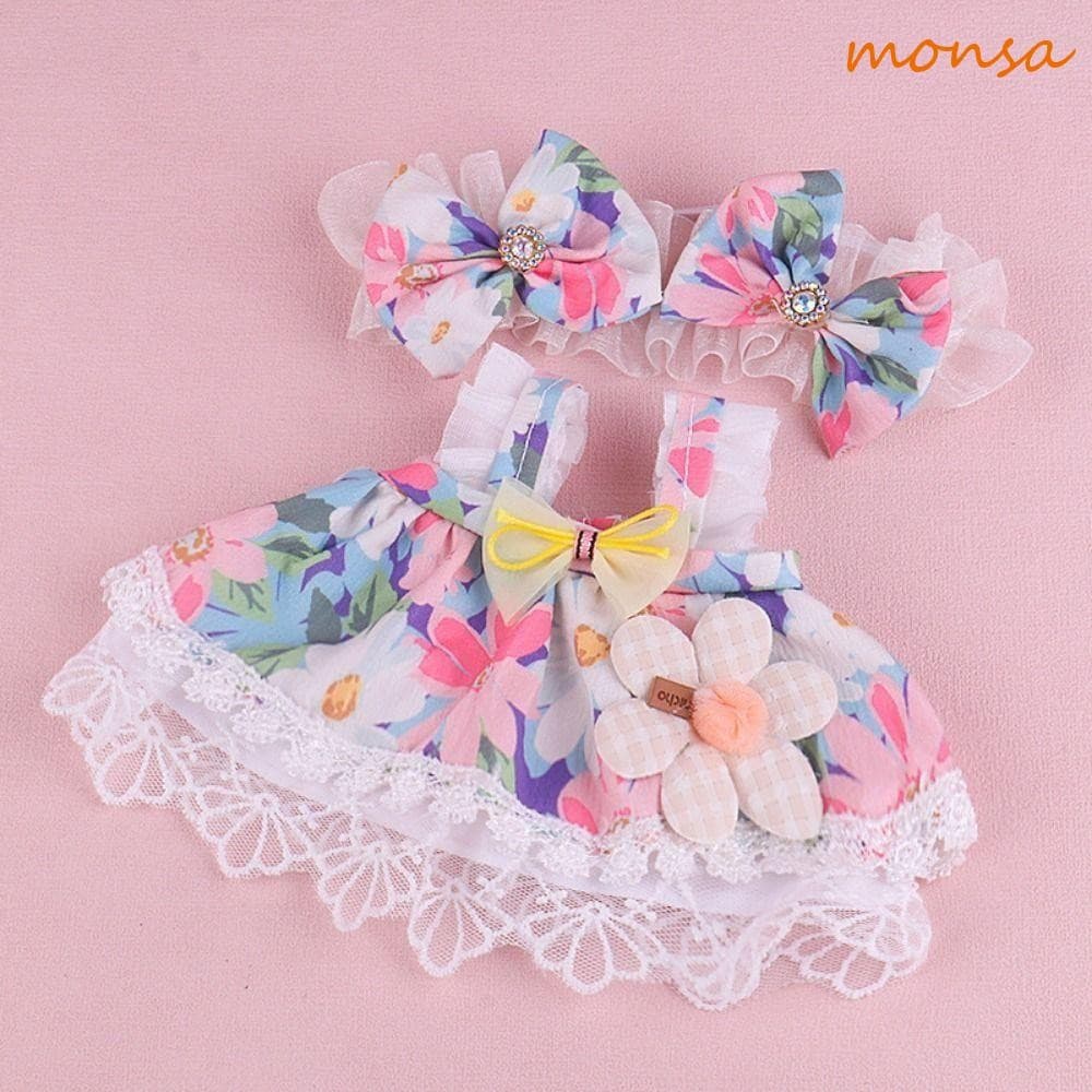 MONSA Conjunto De Roupas De Boneca De Algodão 20cm , Lolita , Acessórios 20cm Fato Casual Jk Uniformes Meninas Brinquedo