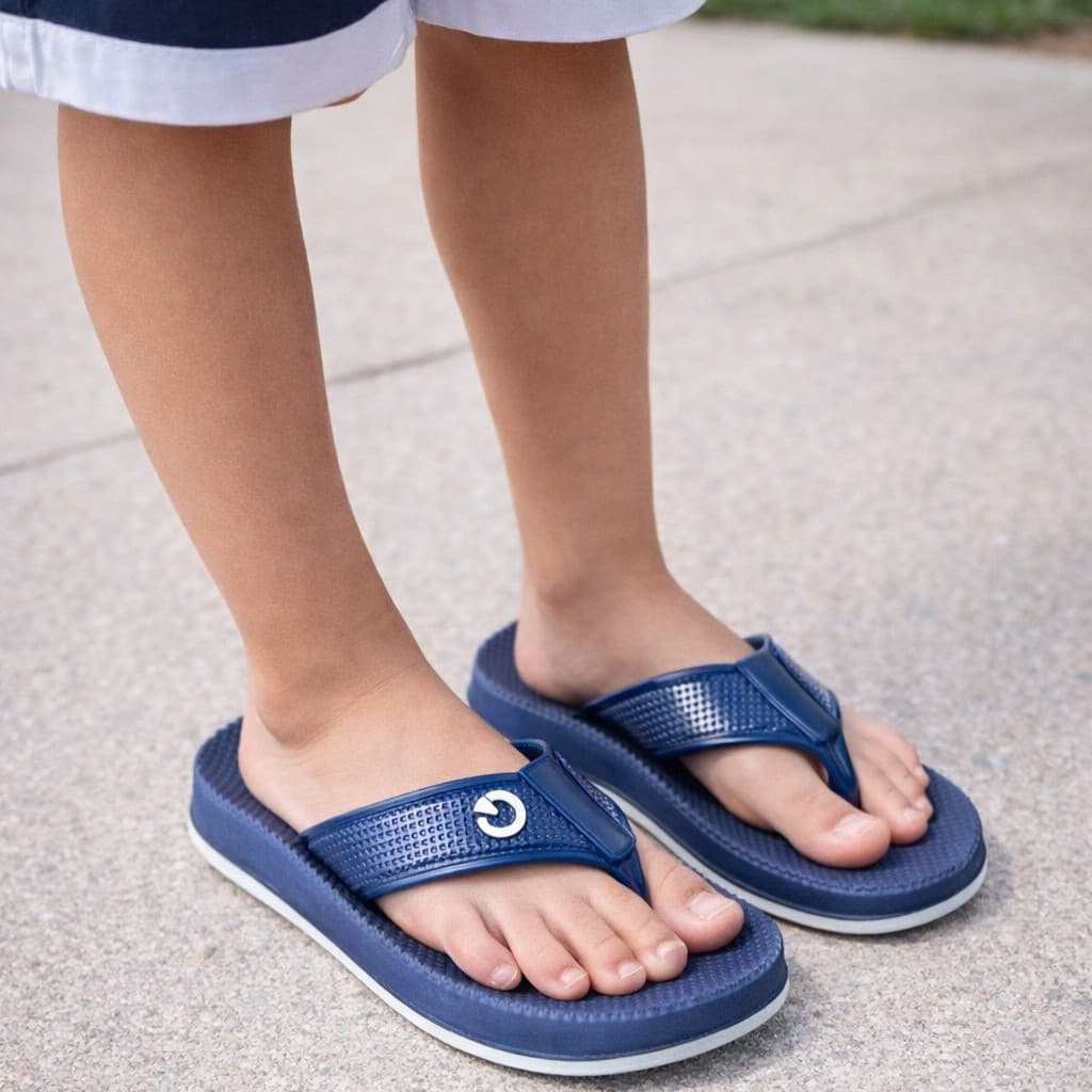 Chinelo Criança Menino Masculino Infantil Escola Macio Leve Carta