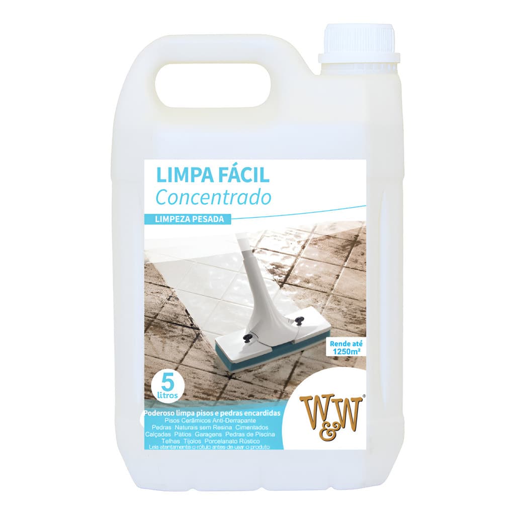 Limpa Fácil Concentrado Limpeza Pesada 5l Remove Sujeiras Ww