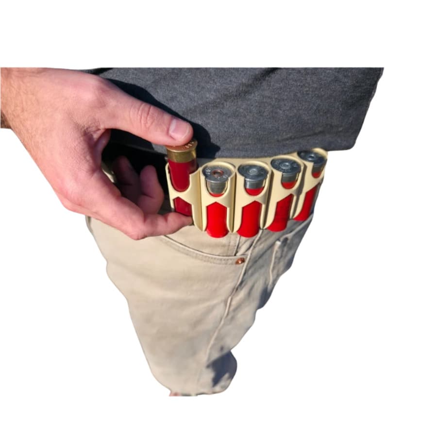 Porta Bala Calibre 12 para Cinto – 5 Cartuchos