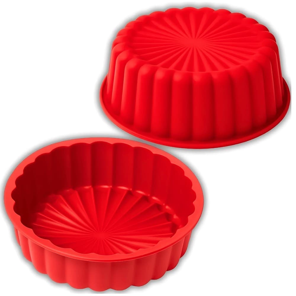 Forma de Silicone Para Bolos Charlotte Tortas e Cheesecake 27cm
