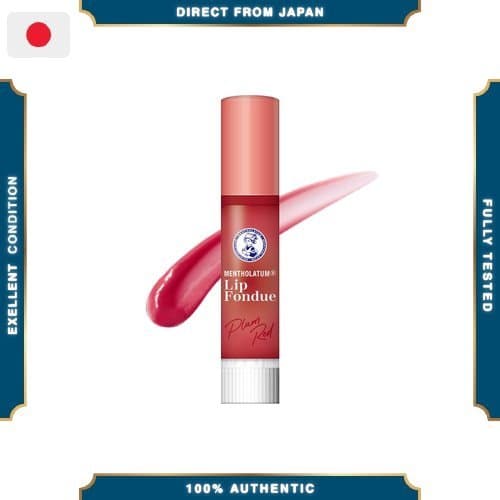 Mentholatum Lip Fondue Vermelho Ameixa 3, Aroma Floral Fusion