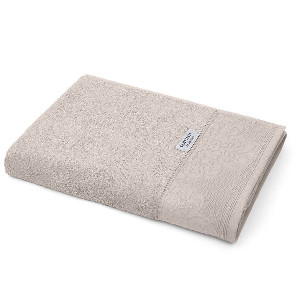 Toalha Avulsa Banhão KazzaVip 100% Algodão Nobre Jacquard Limoges 81cmx150m Palha