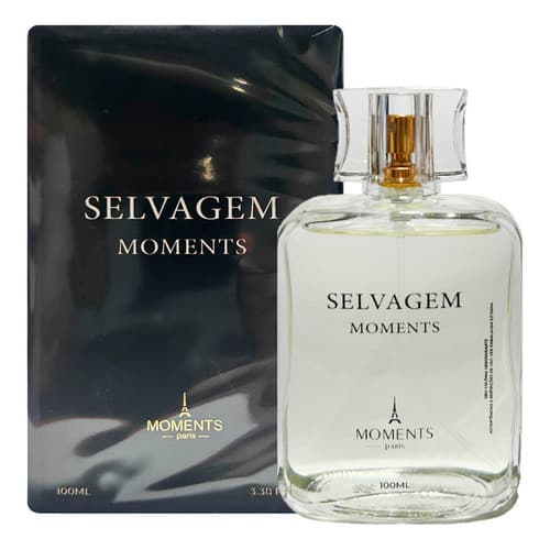 Perfume Selvagem 100ml Moments Paris Masculino