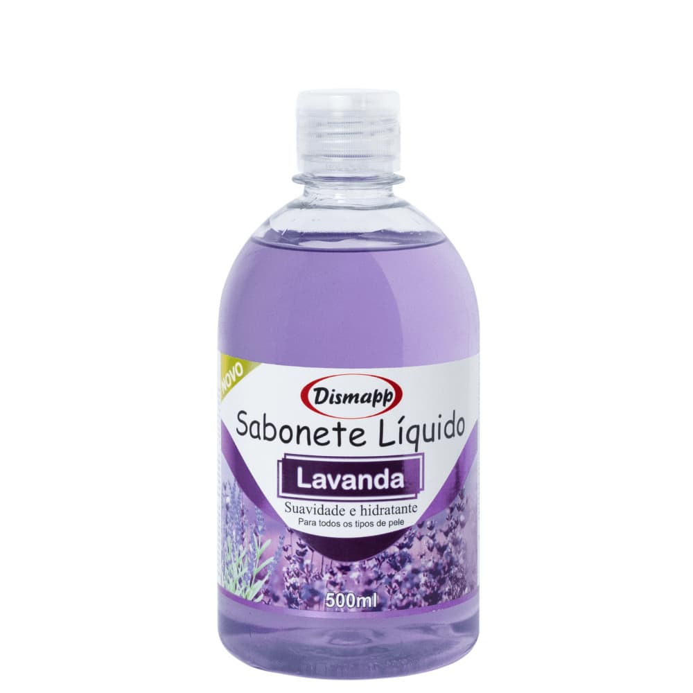 Sabonete Líquido de Lavanda 500ml  Dismapp sem Válvula