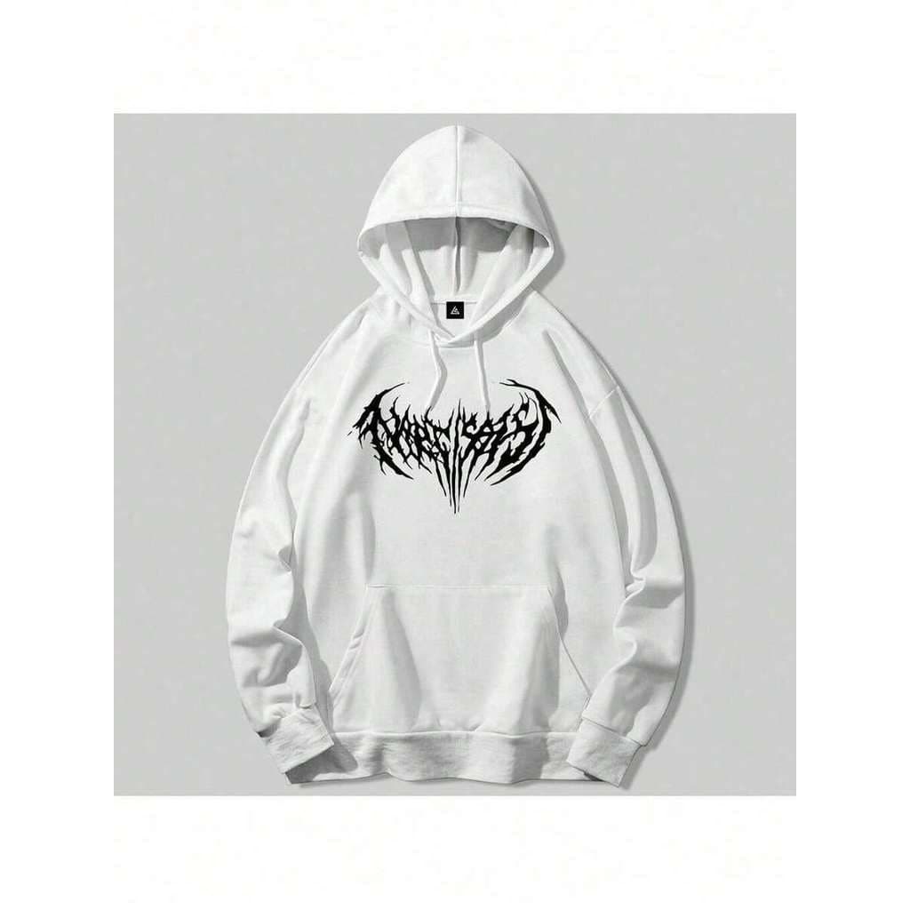 Moletom Canguru Com Bolso e Capuz Streetwear Punk Premium Unissex