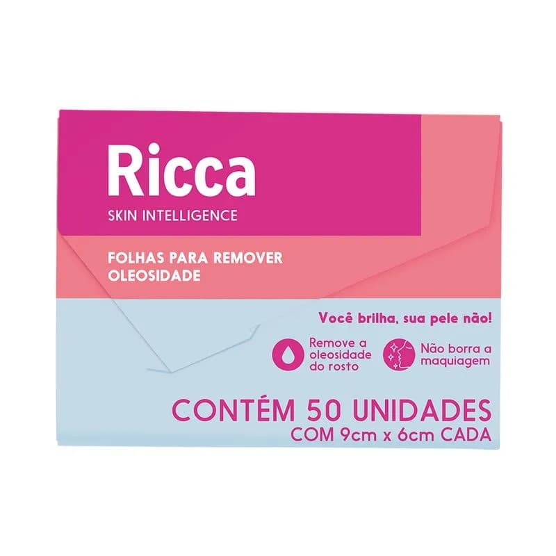Lenço Removedor de Oleosidade - Ricca