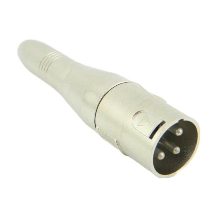 Adaptador Xlr Macho X Jack P10 Fêmea Balanceado